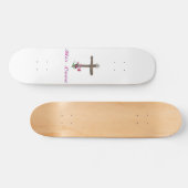 Zijn Love Christelijk kruis Skateboard (Horizontaal)