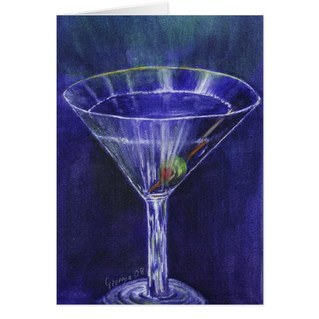 zijn martini (Voorkant)