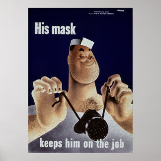 Zijn Masker Poster