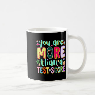 Zijn meer dan een testscore leuke testdag koffiemok
