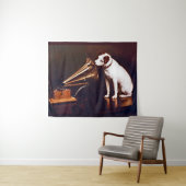 Zijn meesterstem, Francis Barraud Wandkleed (In Situ (horizontaal))