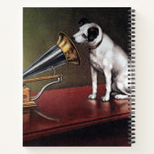 Zijn meesterstem kleur notitieboek (Achterkant)