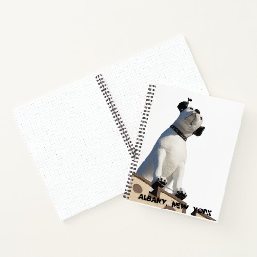 Zijn meesterstem Nipper Albany, New York Notitieboek (Binnen)