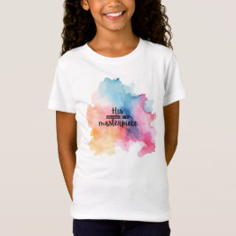 Zijn Meesterwerk Kleurrijk T-shirt