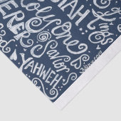 Zijn naam wordt tissuepapier (Detail)