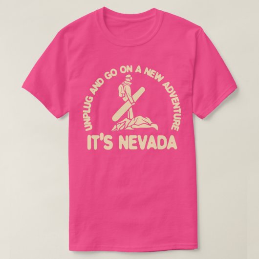 Zijn Nevada T-shirt (Design voorkant)