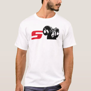 Zijn niet-uitgesproken Es-Ram T-shirt