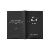 Zijn Notitieboek voor minimalistisch script voor w (Geopend)