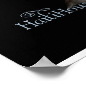 Zijn ogen staan op het Poster. Poster (Hoek)