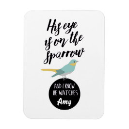 Zijn oog staat op de spinnemagneet. magneet