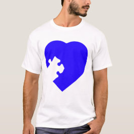 Zijn perfecte match – Puzzle Love T-shirt