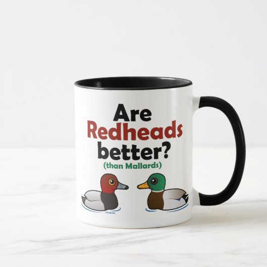 Zijn Redhead beter? Mok (Rechts)