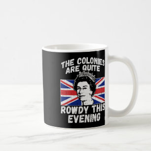 Zijn Rowdy Grappig Independence Day 4th of July Qu Koffiemok