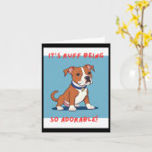 Zijn Ruff Kaart (Gele Bloem)