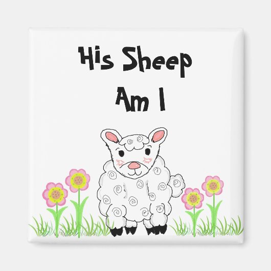 Zijn schaap ben ik magneet (Voorkant)