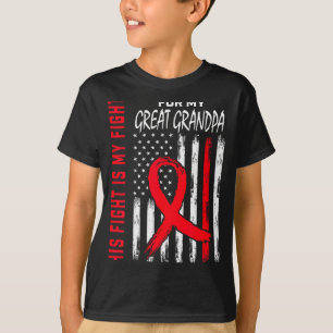 Zijn Strijd Is Mijn Strijd Oudere Grootvader Hartz T-shirt