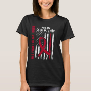 Zijn strijd is mijn strijd schoonzoon multipel mye t-shirt