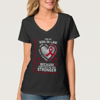 Zijn Strijd Is Mijn Strijd Schoonzoon Multiple Mye T-shirt