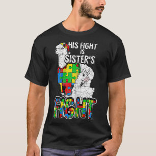 Zijn strijd is mijn strijd tegen autisme. t-shirt