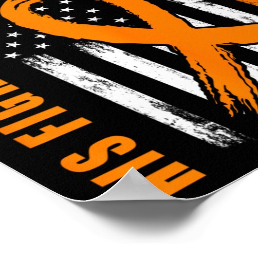 Zijn strijd is mijn strijd tegen Nephew, leukemieb Poster (Hoek)