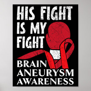 Zijn strijd is mijn vechtziekte Aneurysm A Poster