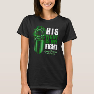 Zijn strijd is mijn waarschuwing voor de ziekte va t-shirt