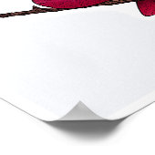 Zijn trouw - Inspirerend Muur Poster (Hoek)