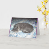 zijn uw B-dag Kaart (Gele Bloem)