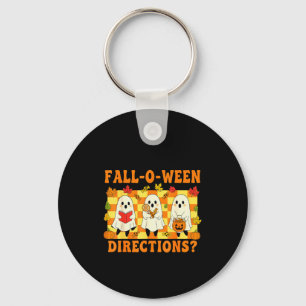 Zijn uw Fall-o-ween-richtingen grappige spookleraa Sleutelhanger
