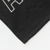 Zijn voor ogen die … gebarentaal doof zijn fleece deken (Hoek)