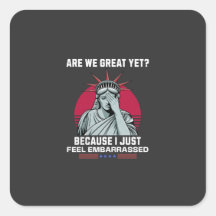 Zijn we al geweldig? Ik schaam me voor Trump