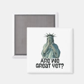 Zijn we een geweldig en toch anti-Trump politiek H Magneet (Voorkant / Achterkant)