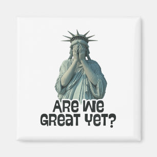 Zijn we een geweldig en toch anti-Trump politiek H Magneet