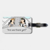 Zijn we er nog? Bagage label (Achterkant horizontaal)