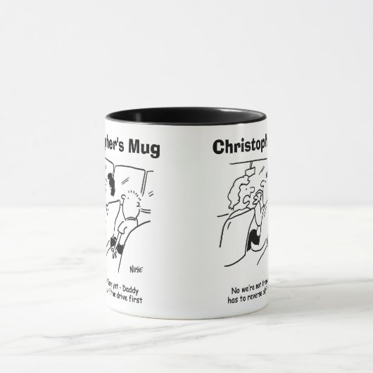 Zijn we er nog? Naam toevoegen Keuze. Mok (Midden)