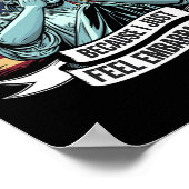 Zijn we geweldig, maar omdat ik me gewoon beschaam poster (Hoek)