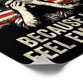 Zijn we geweldig, maar omdat ik me gewoon schaam 2 poster (Hoek)