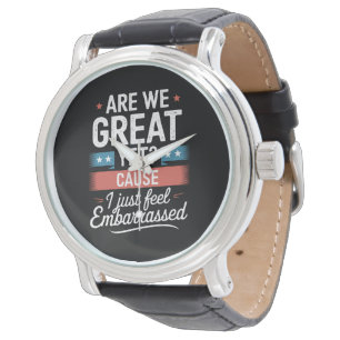 Zijn we geweldig maar voel je je toch Embarrassed  Horloge
