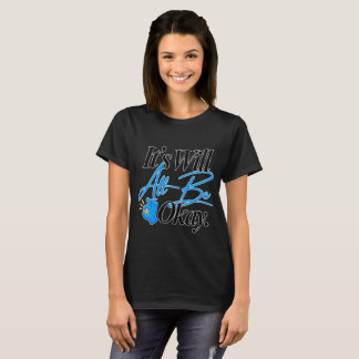 Zijn Wil Alles Zal Goed Neon Schrift T-shirt