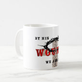 Zijn wonden koffiemok (Voorkant links)