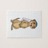 Zijnbruid met sluier legpuzzel (Horizontaal)