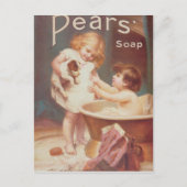 'Zijne Draai Volgende', van het peren-jaar Briefkaart (Voorkant)