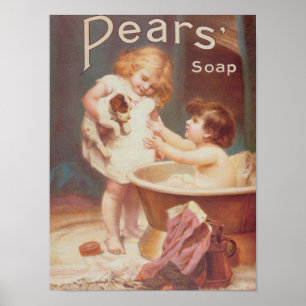 'Zijne Draai Volgende', van het peren-jaar Poster