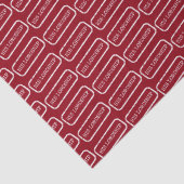 "Zijne Lordship" Tissuepapier (Detail)