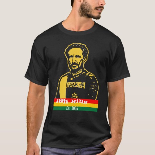 Zijne Majesteit Haile Selassie T-shirt (Voorkant)