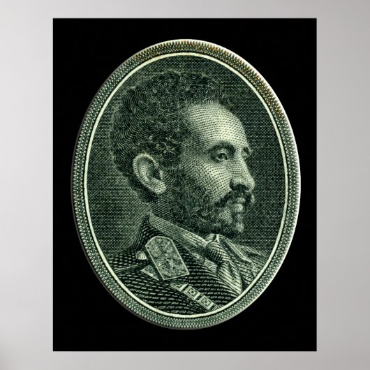 Zijne Majesteit keizer Haile Selassie I Poster (Voorkant)