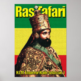 Zijne Majesteit keizer Haile Selassie I Poster