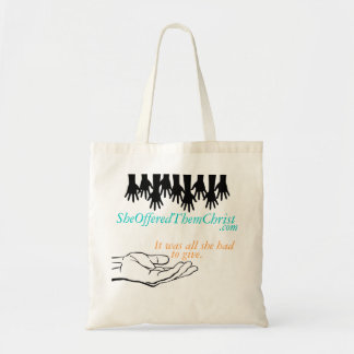 ZijOfferedThemChristus Canvas tas