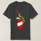 Zijpijler met Drink T-shirt (Design voorkant)