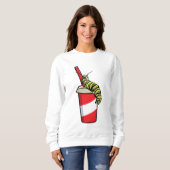 Zijpijler met Drink Trui (Voorkant volledig)